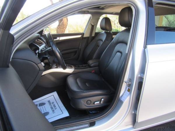 2013 Audi A4 2.0T Premium FrontTrak sedan Ice Silver Metallic - cars... for sale in Tucson, AZ – photo 8