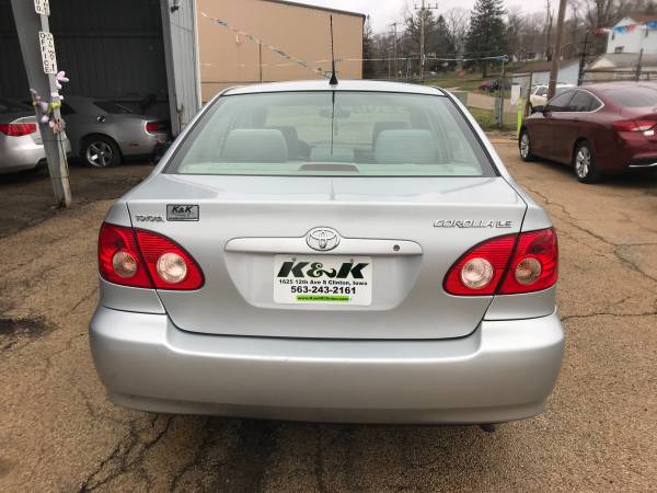 2006 Toyota Corolla Great on GAS! - - by dealer for sale in Clinton, IA – photo 6