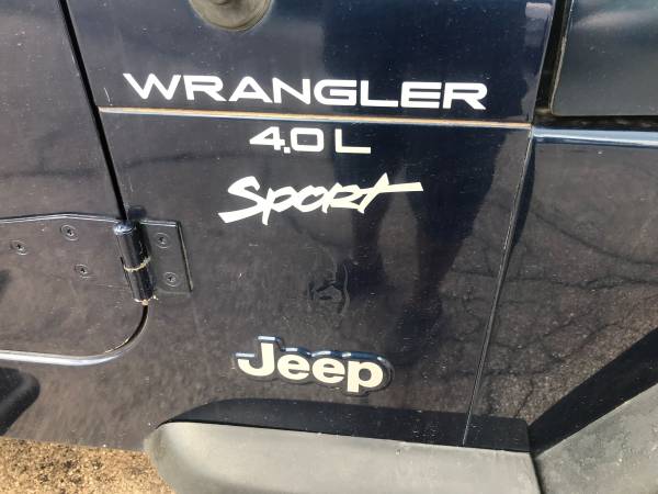 2001 JEEP WRANGLER-90K for sale in Amarillo, TX – photo 8