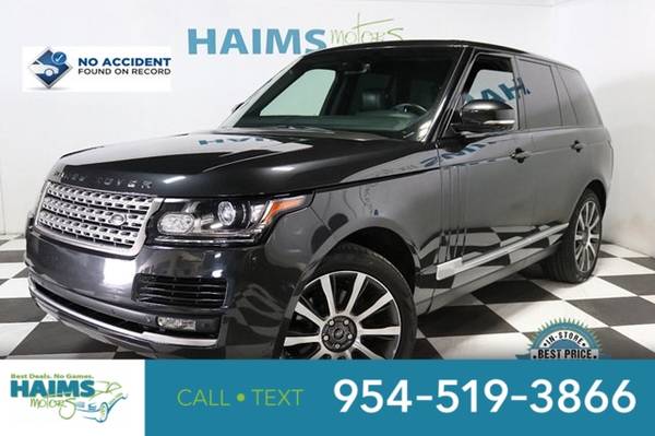 2014 Land Rover Range Rover 4WD 4dr HSE for sale in Lauderdale Lakes, FL
