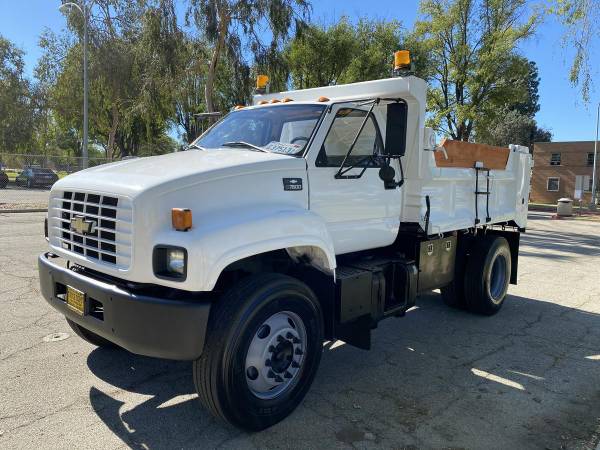 2001 Chevrolet Chevy C7500 GAS Gravel Dump Truck -WE FINANCE AND... for sale in Los Angeles, CA – photo 10