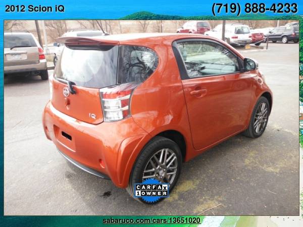 2012 Scion iQ 3dr HB - cars & trucks - by dealer - vehicle... for sale in Colorado Springs, CO – photo 4