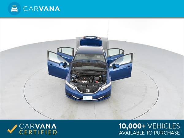 2013 Honda Civic LX Sedan 4D sedan Blue - FINANCE ONLINE for sale in Cleveland, OH – photo 12
