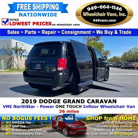2019 Dodge Grand Caravan SE Plus Wheelchair Van VMI Northstar - Pow for sale in Laguna Hills, CA – photo 4