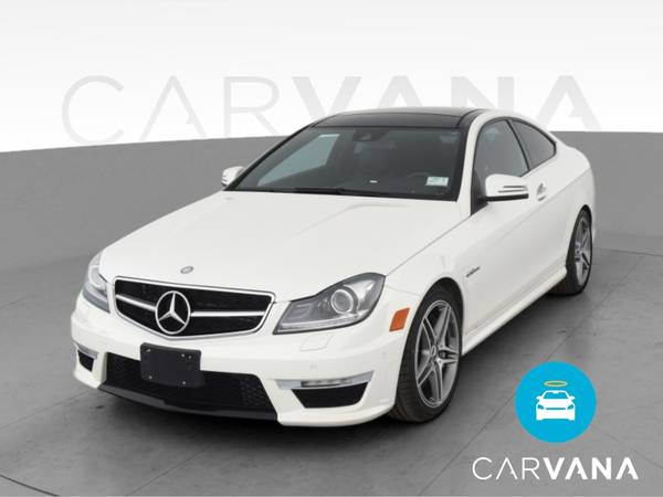 2012 Mercedes-Benz C-Class C 63 AMG Coupe 2D coupe White - FINANCE -... for sale in Monroe, MI