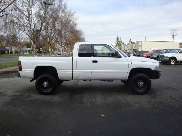 2001 DODGE RAM 2500 QUAD DOOR SHORTBOX 4X4 5.9 GAS V8 AUTO LEATHER... for sale in LONGVIEW WA 98632, OR – photo 8