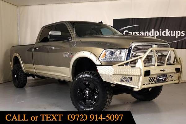 2014 Dodge Ram 3500 SRW Longhorn - RAM, FORD, CHEVY, GMC, LIFTED 4x4s for sale in Addison, TX – photo 4