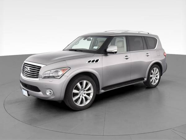 2012 INFINITI QX QX56 Sport Utility 4D suv Silver - FINANCE ONLINE -... for sale in Baltimore, MD – photo 3