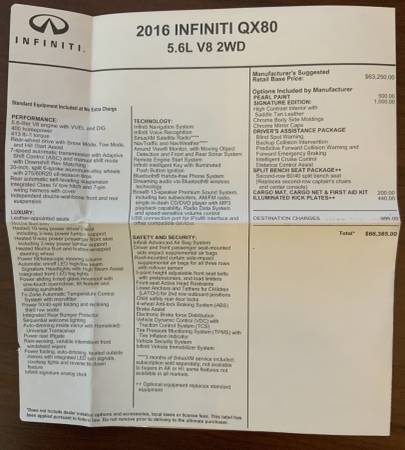 Infiniti QX80 for sale in Vero Beach, FL – photo 24