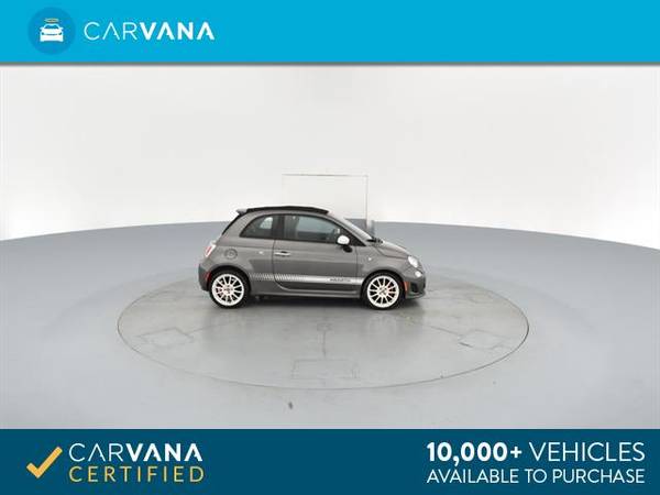 2013 FIAT 500 500c Abarth Cabrio Convertible 2D Convertible Gray - for sale in Indianapolis, IN – photo 10
