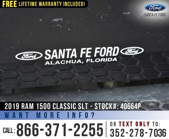 2019 Ram 1500 Classic SLT Bluetooth - Touchscreen - Flex for sale in Alachua, FL – photo 9