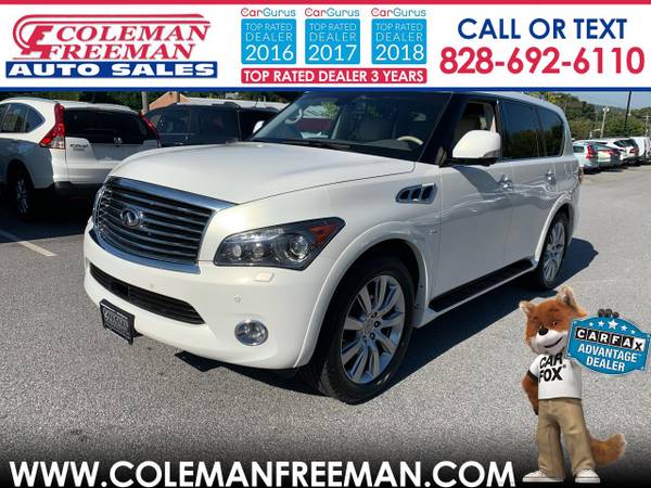 2014 Infiniti QX80 4WD 4dr for sale in Hendersonville, NC