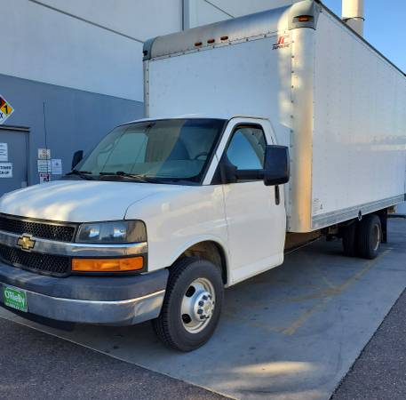2014 Chevrolet express 3500 box truck - cars & trucks - by owner -... for sale in Phoenix, AZ – photo 2