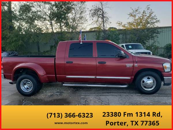 2008 Dodge Ram 3500 Mega Cab - Financing Available! - cars & trucks... for sale in Porter, TX – photo 2