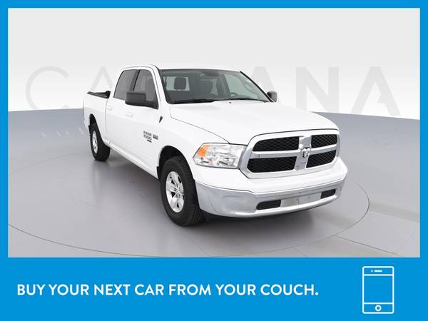 2020 Ram 1500 Classic Crew Cab SLT Pickup 4D 6 1/3 ft pickup White for sale in Palmdale, CA – photo 12