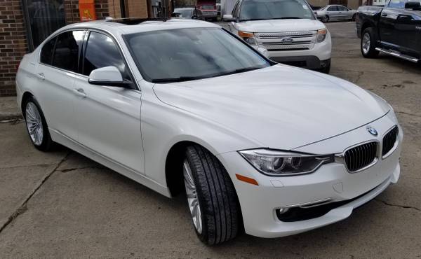 2013 BMW 328i X-drive - All Wheel Drive Pearl White Low Miles Sport for sale in New Castle, PA – photo 2