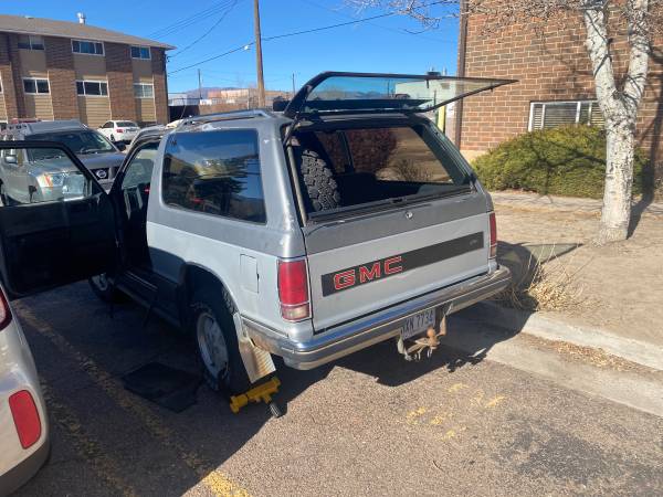 1988 gmc Jimmy s15 - cars & trucks - by owner - vehicle automotive... for sale in Colorado Springs, CO – photo 7