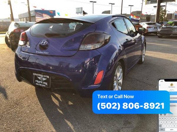 2013 Hyundai Veloster Base 3dr Coupe 6M EaSy ApPrOvAl Credit... for sale in Louisville, KY – photo 5