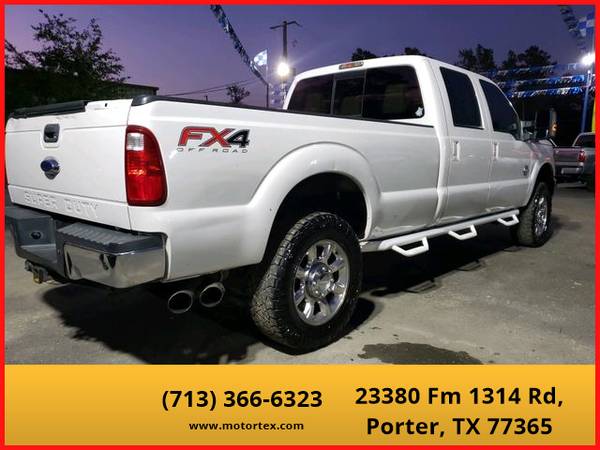 2013 Ford F350 Super Duty Crew Cab - Financing Available! for sale in Porter, TX – photo 3