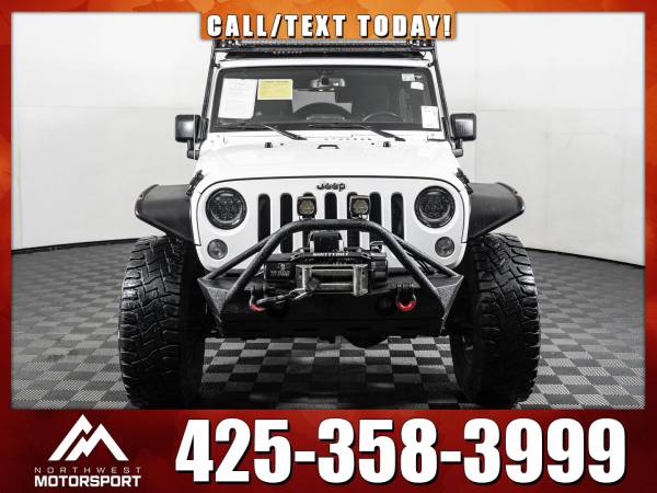 Lifted 2015 *Jeep Wrangler* Unlimited Rubicon 4x4 - cars & trucks -... for sale in Everett, WA – photo 9