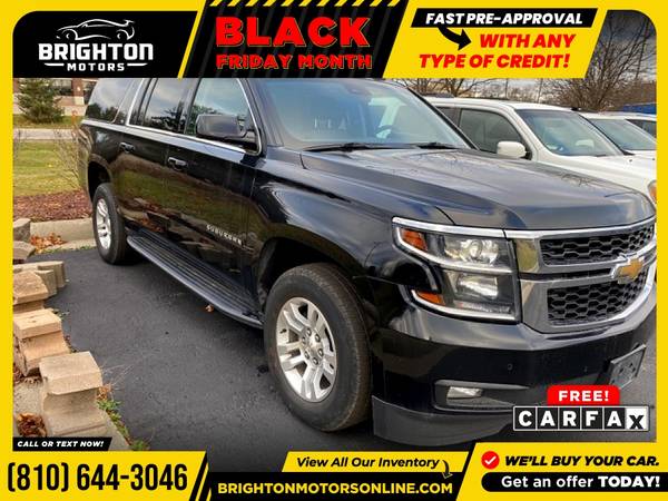 2017 Chevrolet *Suburban* *LT* *4WD!* *4 WD!* *4-WD!* FOR ONLY... for sale in Brighton, MI – photo 4