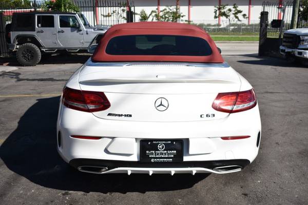 2017 Mercedes-Benz C-Class AMG C 63 2dr Convertible Convertible -... for sale in Miami, VA – photo 5