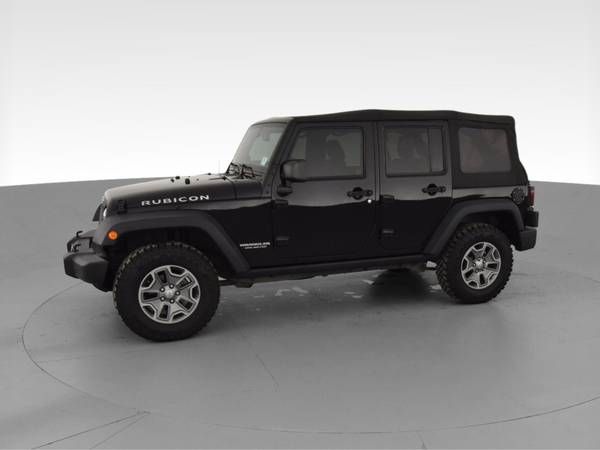 2015 Jeep Wrangler Unlimited Rubicon Sport Utility 4D suv Black - -... for sale in NEW YORK, NY – photo 4