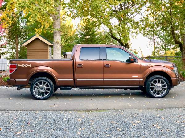 Immaculate 2012 F150 Platinum Crewcab 4x4 Twin Turbo Ecoboost for sale in Medford, OR – photo 4