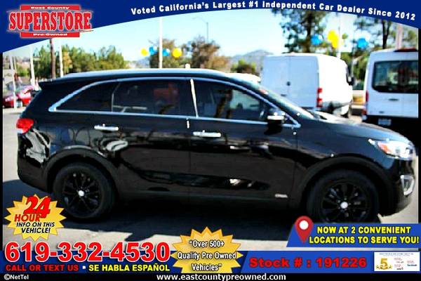 2017 KIA SORENTO LX SUV-EZ FINANCING-LOW DOWN! for sale in El Cajon, CA – photo 6