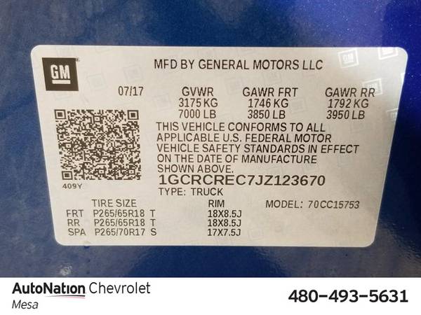 2018 Chevrolet Silverado 1500 LT SKU:JZ123670 Pickup - cars & trucks... for sale in Mesa, AZ – photo 23