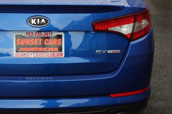 2012 Kia Optima SX Turbo - - by dealer - vehicle for sale in Auburn, WA – photo 8