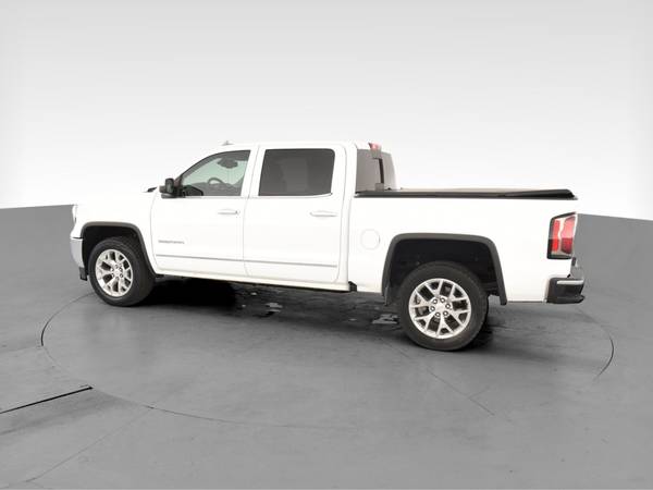 2016 GMC Sierra 1500 Crew Cab SLT Pickup 4D 5 3/4 ft pickup White -... for sale in Arlington, District Of Columbia – photo 6