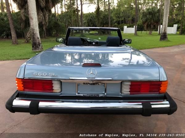 1989 Mercedes Benz 560SL Convertible! Last year of the Classic R107'... for sale in Naples, FL – photo 5