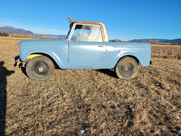 1962 scout pickup $3250 - cars & trucks - by owner - vehicle... for sale in Bozeman, MT