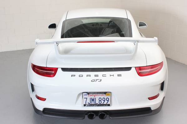 2015 *Porsche* *911* *2dr Coupe GT3* Carrara White M for sale in Campbell, CA – photo 4