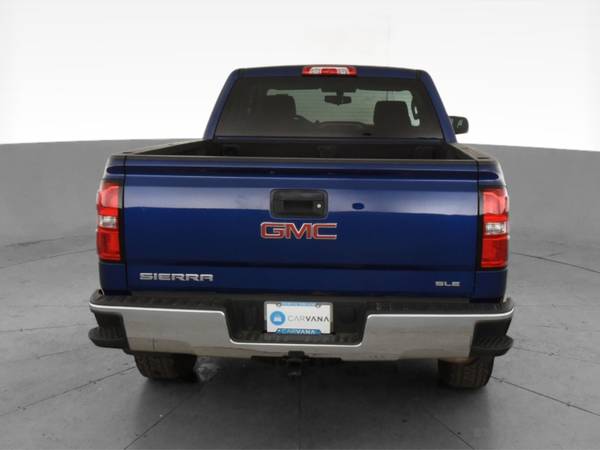 2014 GMC Sierra 1500 Double Cab SLE Pickup 4D 6 1/2 ft pickup Blue -... for sale in Pittsburgh, PA – photo 9