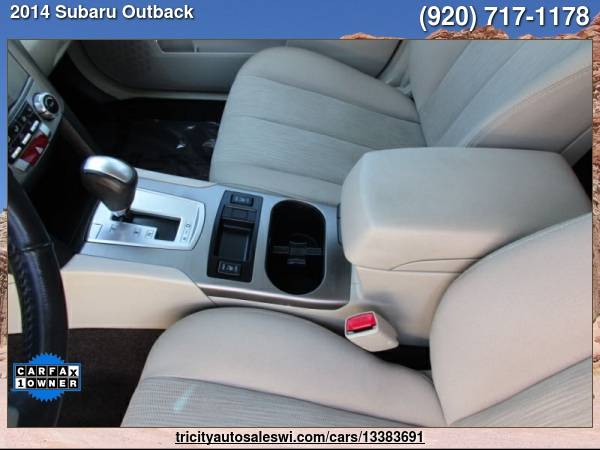 2014 Subaru Outback 2.5i Premium AWD 4dr Wagon CVT Family owned... for sale in MENASHA, WI – photo 16