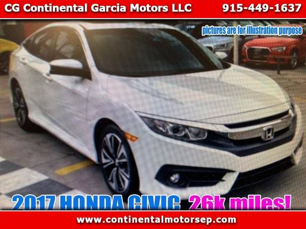2017 Honda Civic LX Sedan CVT for sale in El Paso, TX
