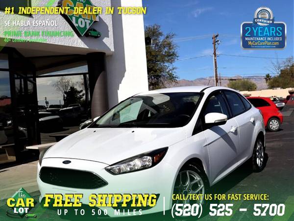 199/mo - 2015 Ford Focus SE - - by dealer - vehicle for sale in Tucson, AZ – photo 3
