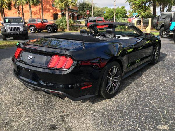 2017 Ford Mustang EcoBoost Premium Convertible Sale Priced for sale in Fort Myers, FL – photo 7