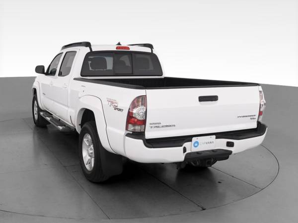 2013 Toyota Tacoma Double Cab PreRunner Pickup 4D 6 ft pickup White for sale in Harrison Township, MI – photo 8