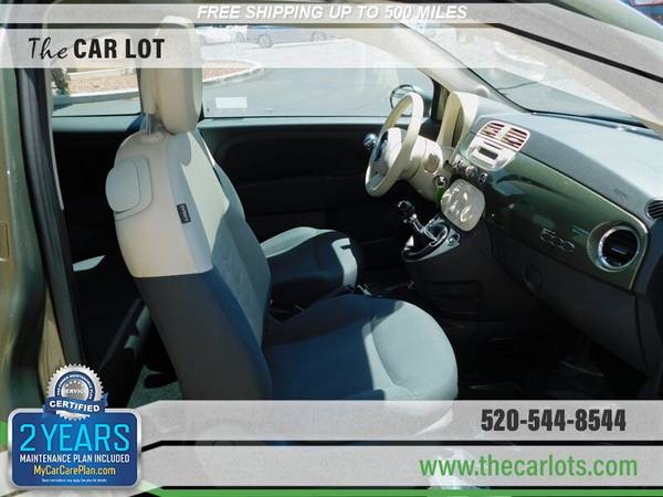 2012 Fiat 500 Pop CLEAN & CLEAR CARFAX Moon Roof/Cruise for sale in Tucson, AZ – photo 23