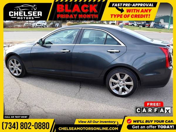 $237/mo - 2014 Cadillac ATS 2.0L Turbo Luxury AWD - Easy Financing!... for sale in Chelsea, MI – photo 3