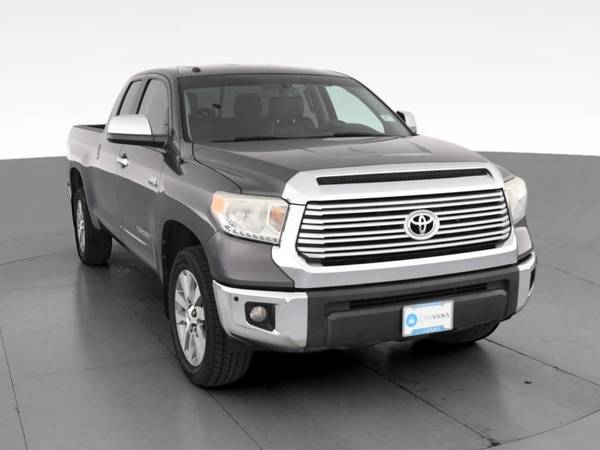 2014 Toyota Tundra Double Cab Limited Pickup 4D 6 1/2 ft pickup Gray... for sale in Fort Myers, FL – photo 16