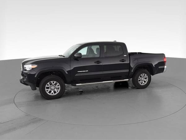 2018 Toyota Tacoma Double Cab SR5 Pickup 4D 5 ft pickup Black - -... for sale in Point Edward, MI – photo 4