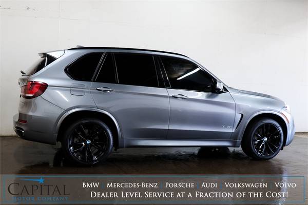 Blacked Out V8 BMW X5 50i w/445hp V8, 20" Rims! - cars & trucks - by... for sale in Eau Claire, WI – photo 3