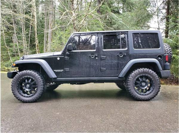 2013 Jeep Wrangler Unlimited Rubicon 6-Spd Manual Lifted - cars & for sale in Bremerton, WA – photo 8