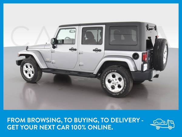 2014 Jeep Wrangler Unlimited Sahara Sport Utility 4D suv Silver for sale in Dade City, FL – photo 5