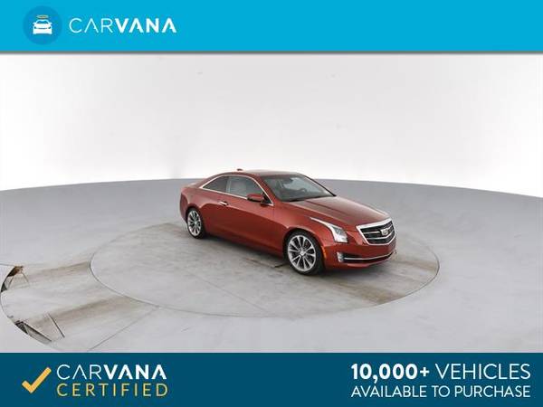 2015 Caddy Cadillac ATS 3.6L Premium Coupe 2D coupe Red - FINANCE for sale in Atlanta, CA – photo 9