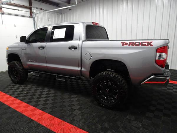 2017 Toyota Tundra 4WD CREW MAX T-ROCK pickup Silver - cars & trucks... for sale in Branson West, AR – photo 3